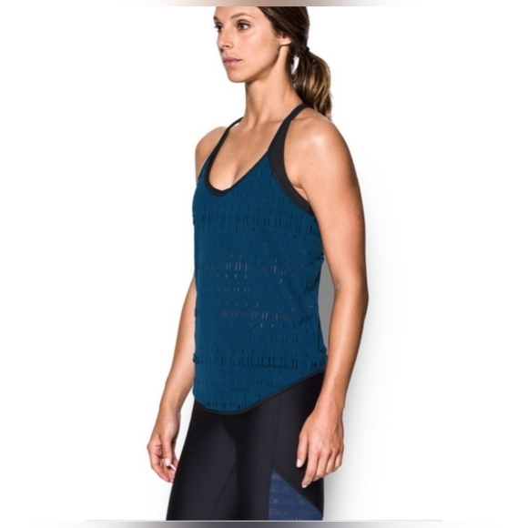 Under Armour  - Med. Blue Tank - Picture 1 of 12